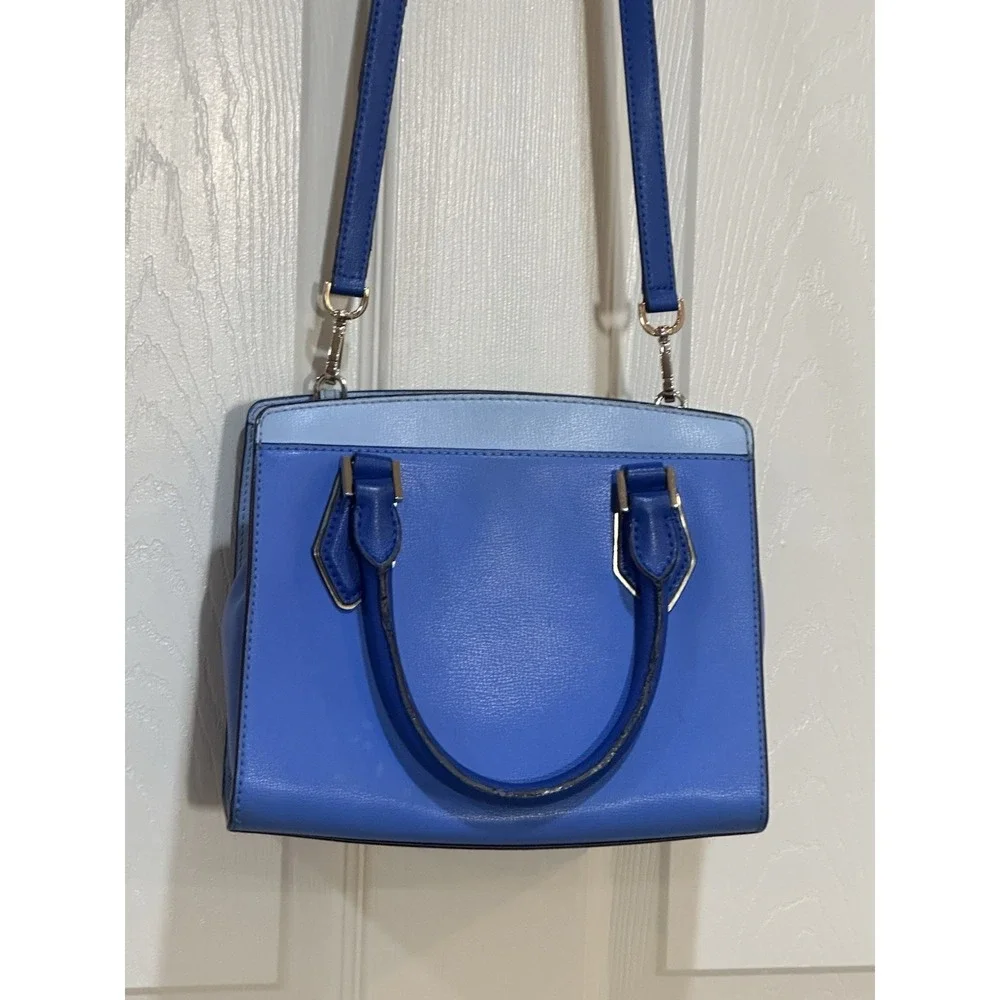Michael Kors Mott‎ Medium Messenger Bag Colorblock Blue